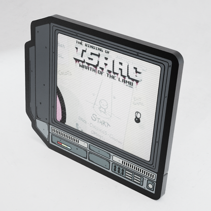CRTV Lenticular The Binding of Isaac Pin