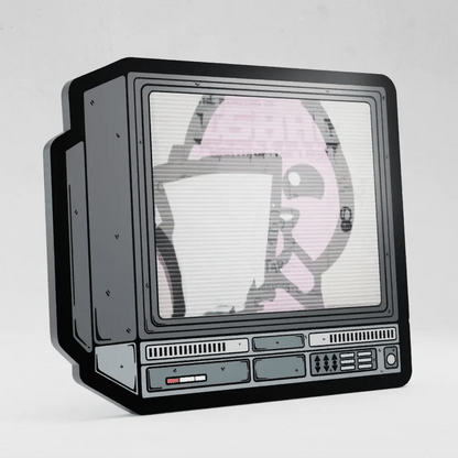 CRTV Lenticular The Binding of Isaac Pin