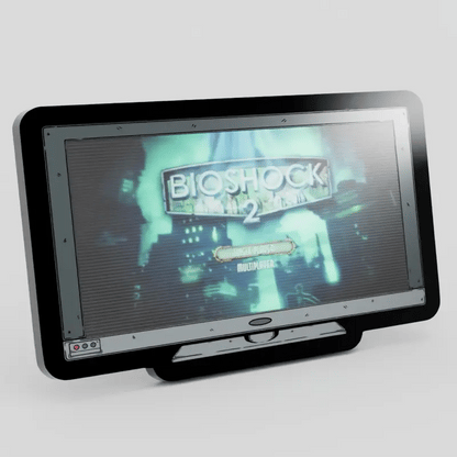 Monitor Lenticular Bioshock 2 Enamel Pin