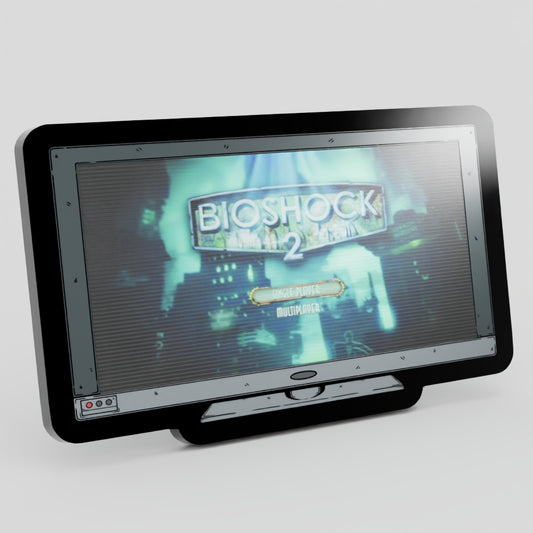 WS-Monitor Lenticular Bioshock 2 Enamel Pin