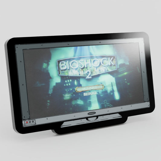 Monitor Lenticular Bioshock 2 Enamel Pin