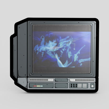 CRTV Lenticular {Black Lagoon} Revy Pin