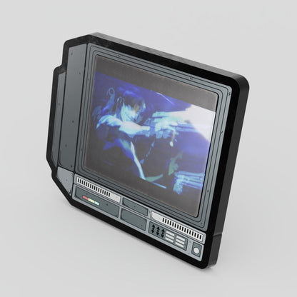 CRTV Lenticular {Black Lagoon} Revy Pin