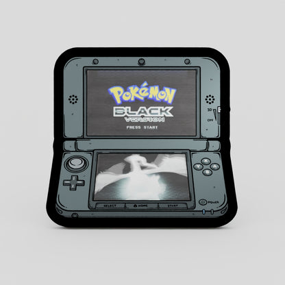 WS-3DS Lenticular Pokemon Black Enamel Pin