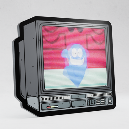 CRTV Lenticular Blue Fosters Home Imaginary Friends Pin