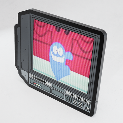 CRTV Lenticular Blue Fosters Home Imaginary Friends Pin