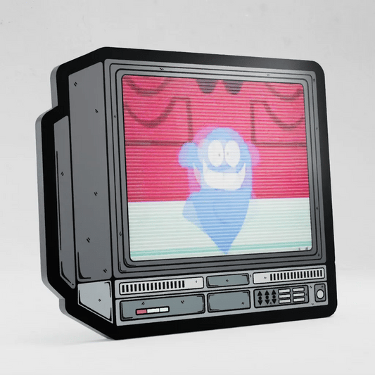 CRTV Lenticular Blue Fosters Home Imaginary Friends Pin