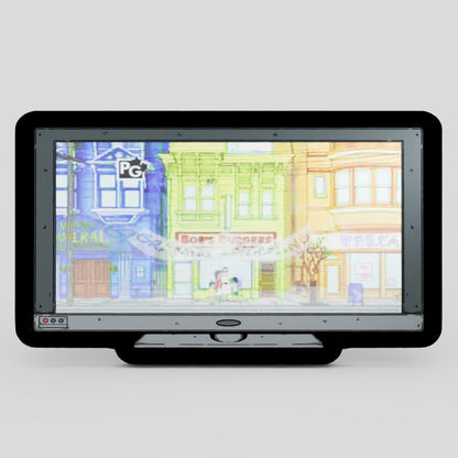 Monitor Lenticular Bob's Burgers Enamel Pin