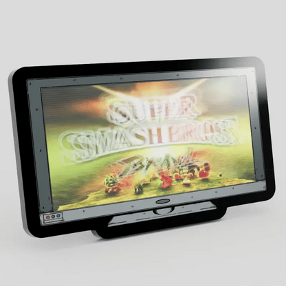 Monitor Lenticular Super Smash Bros Brawl Enamel Pin