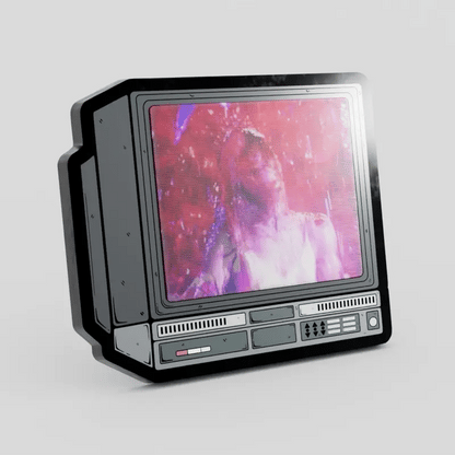 CRTV Lenticular Carrie Pin