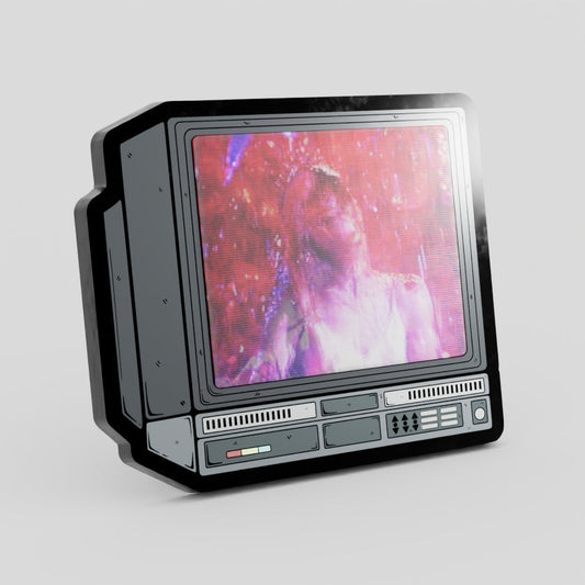 CRTV Lenticular Carrie Pin