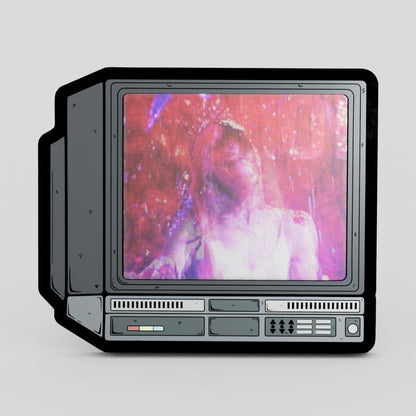 CRTV Lenticular Carrie Pin