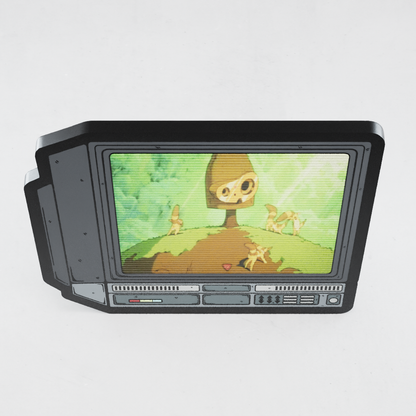 CRTV Lenticular Castle In the Sky Pin
