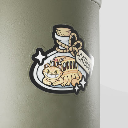 Catbus Potion Vinyl Sticker