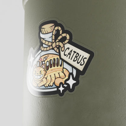 Catbus Potion Vinyl Sticker