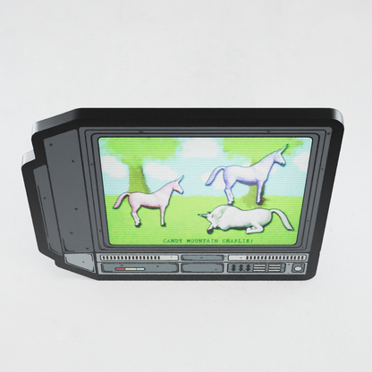 CRTV Lenticular Charlie The Unicorn Pin