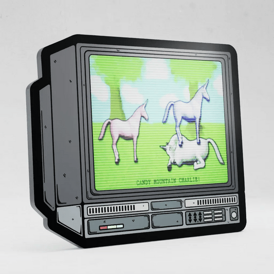 CRTV Lenticular Charlie The Unicorn Pin