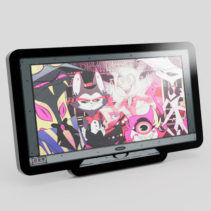 WS-Monitor Lenticular HB Charlie Enamel Pin