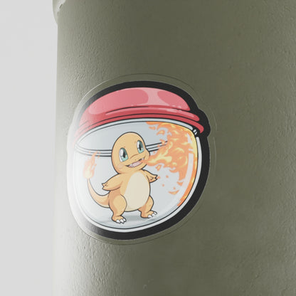 Charmander Gachapon Vinyl Sticker