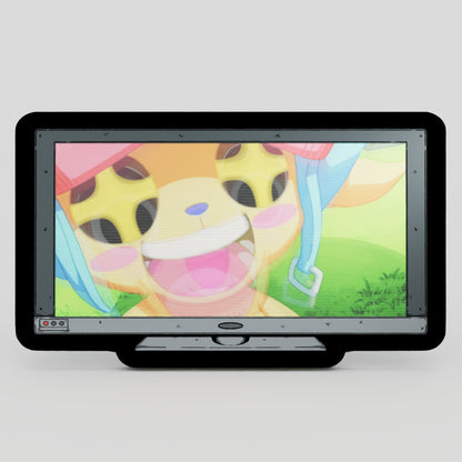 WS-Monitor Lenticular One Piece Chopper Enamel Pin