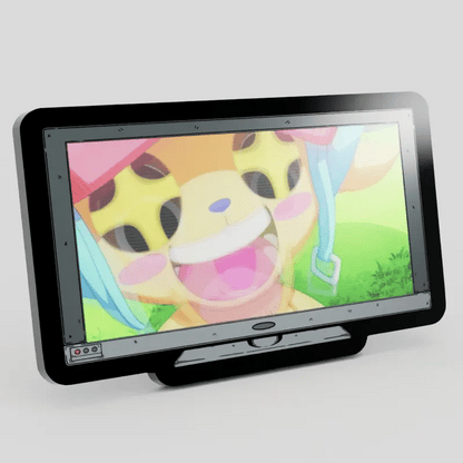 WS-Monitor Lenticular One Piece Chopper Enamel Pin