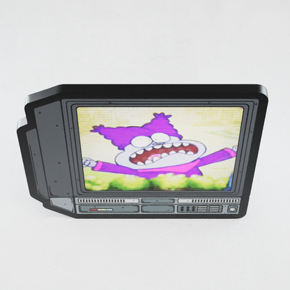 CRTV Lenticular Chowder Pin