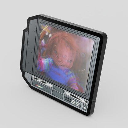 CRTV Lenticular Chucky Pin