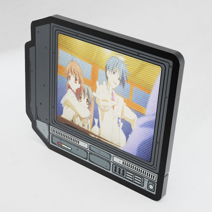 CRTV Lenticular Clannad Pin