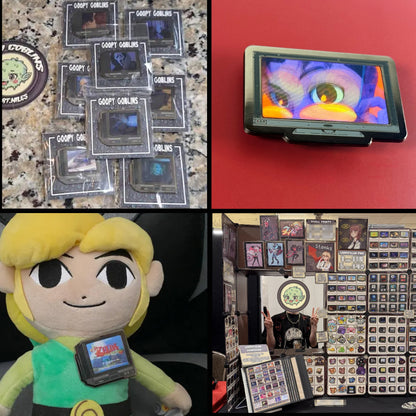 WS-3DS Lenticular Yoshi Island Enamel Pin