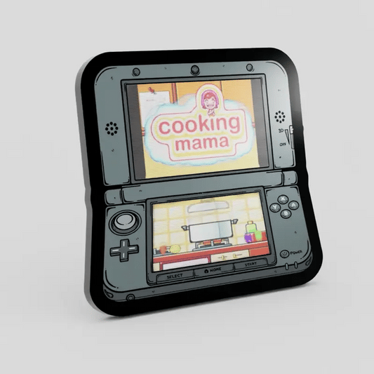 3DS Lenticular Cooking Mama Enamel Pin