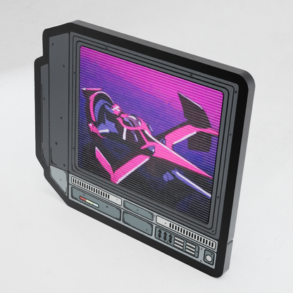 CRTV Lenticular Cowboy Bebop Ship Pin
