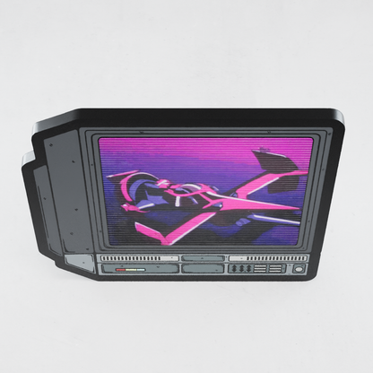 CRTV Lenticular Cowboy Bebop Ship Pin
