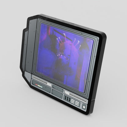 CRTV Lenticular Creepshow Cakehead Pin