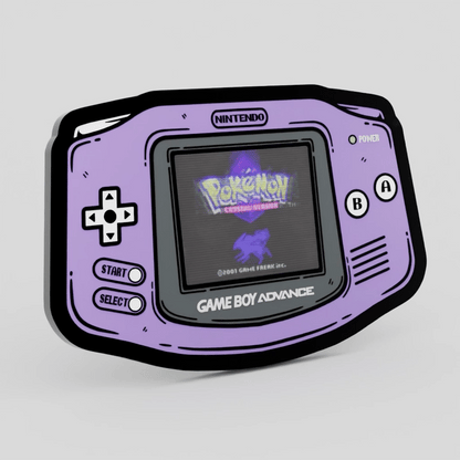 GBA Lenticular Crystal Enamel Pin