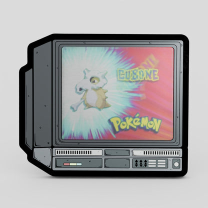 CRTV Lenticular Cubone Who's That Pin