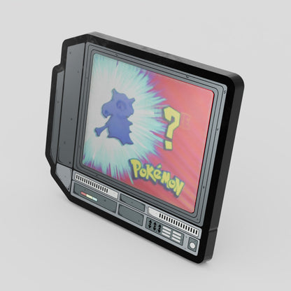 CRTV Lenticular Cubone Who's That Pin
