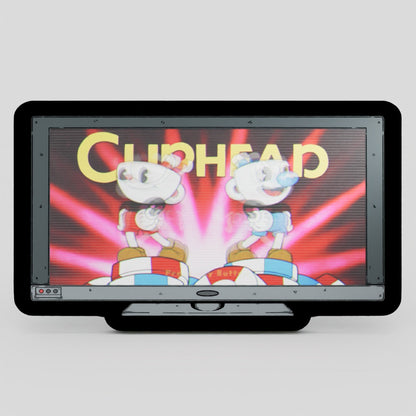 Monitor Lenticular Cuphead Enamel Pin