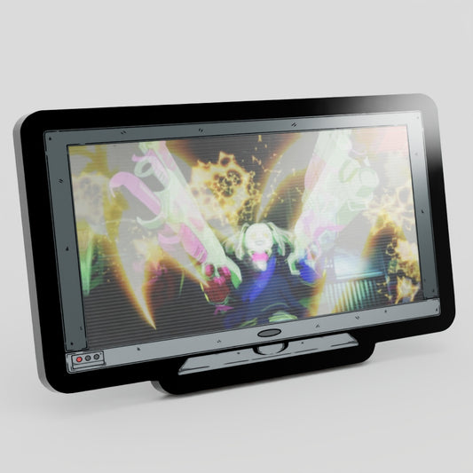 WS-Monitor Lenticular Cyberpunk Edgerunners Rebecca Enamel Pin