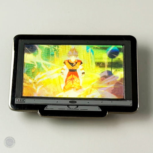 Monitor Lenticular {Dragon Ball Z} Super Saiyan Enamel Pin