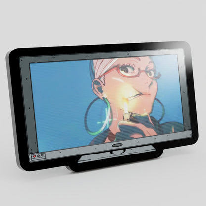 Monitor Lenticular {DanDaDan} Granny Seiko Enamel Pin