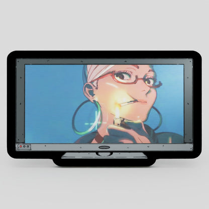 Monitor Lenticular {DanDaDan} Granny Seiko Enamel Pin