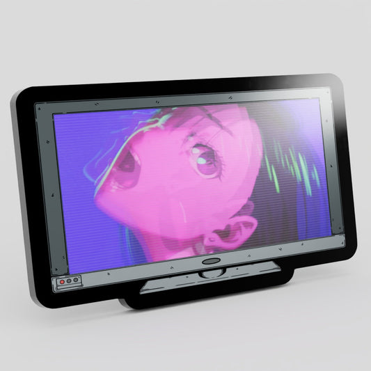 Monitor Lenticular {DanDaDan} Momo Ayase Enamel Pin