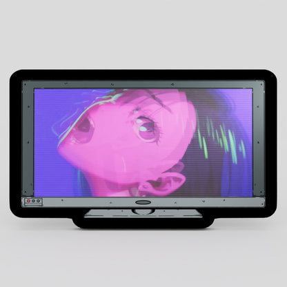 Monitor Lenticular {DanDaDan} Momo Ayase Enamel Pin