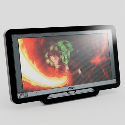 WS-Monitor Lenticular Demon Slayer Tanjiro Pin