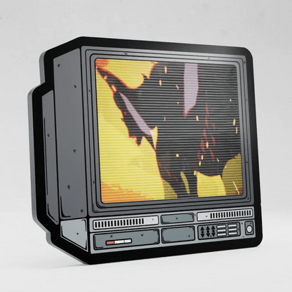 CRTV Lenticular Devilman Pin