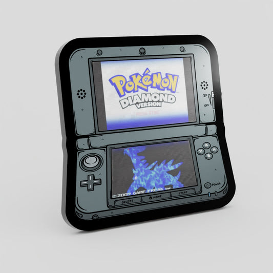 3DS Lenticular Diamond Enamel Pin