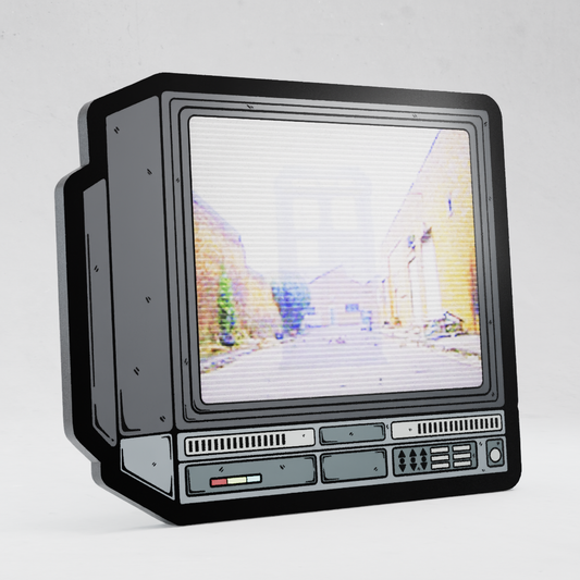 CRTV Lenticular Dr Who Box Pin