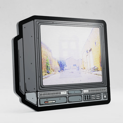 CRTV Lenticular Dr Who Box Pin