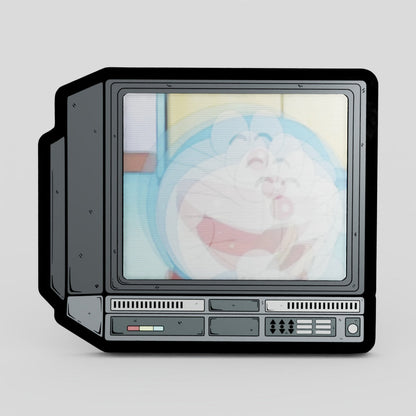 CRTV Lenticular Doraemon Pin