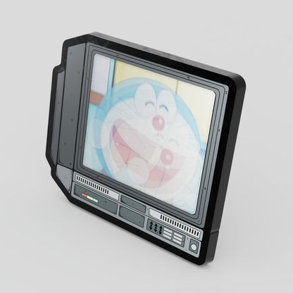 CRTV Lenticular Doraemon Pin